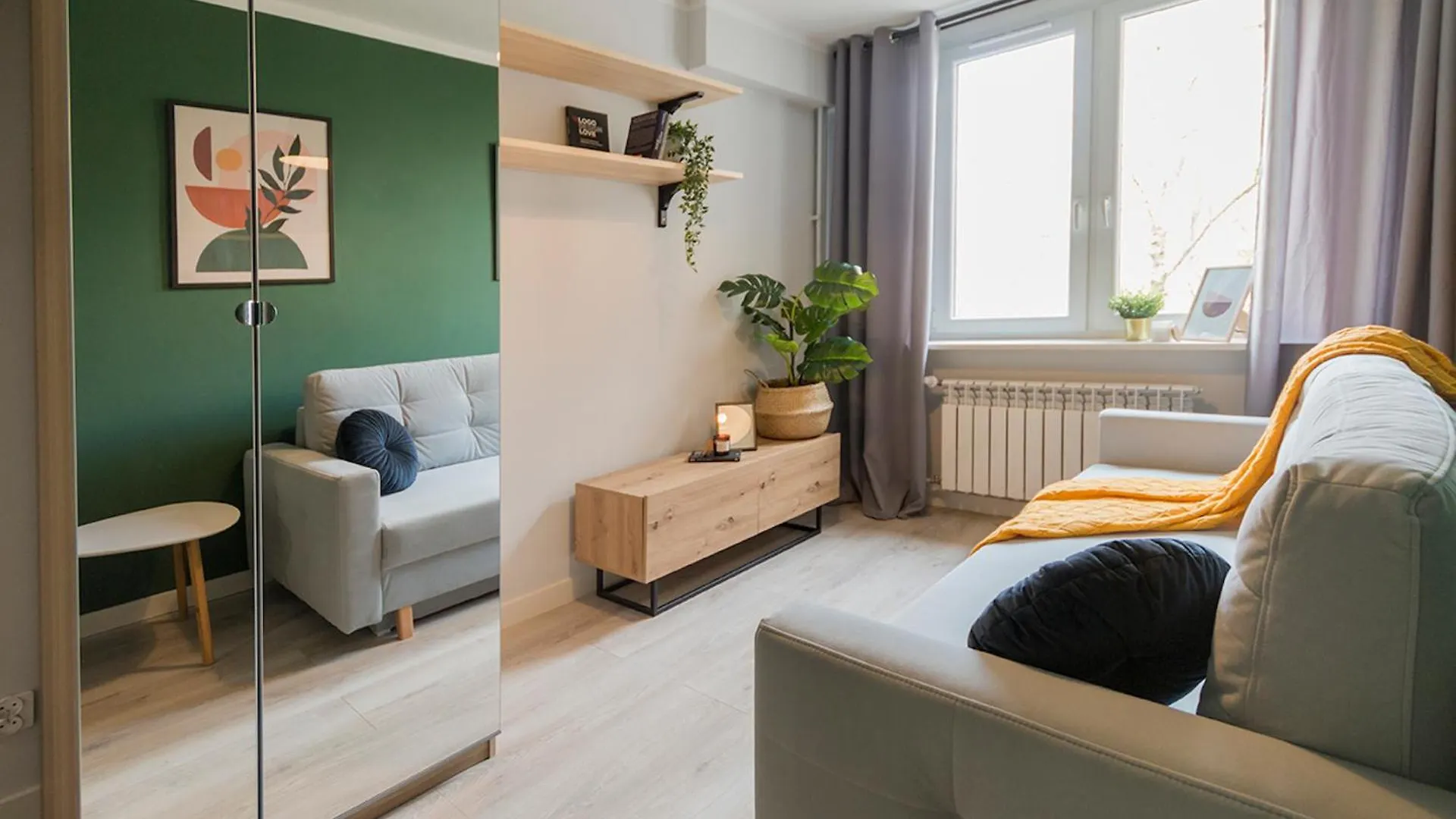 Central Warsaw Apartment - Great Location - Cozy Studio Apartment - Ogrodowa#2 Poland